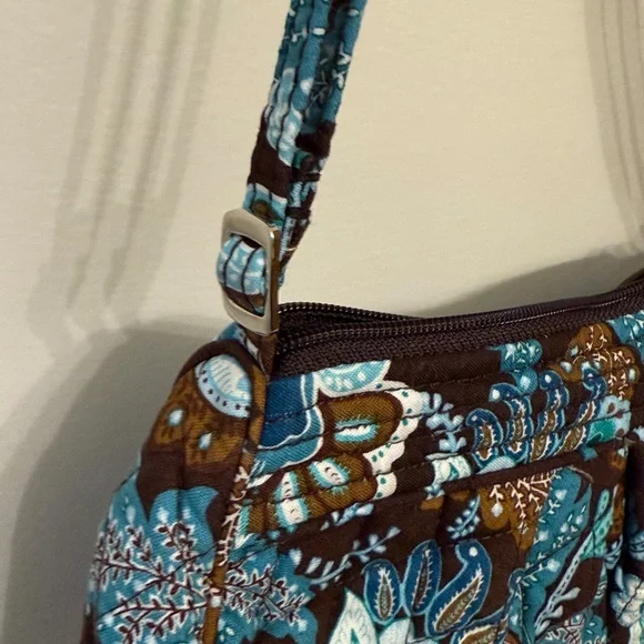 Vera Bradley Retired Java Blue Frannie - Picture 3 of 4